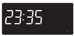 SHARP R-82FBST - Le mode économie d'énergie est annulé quand l'horloge est réglée. - 2