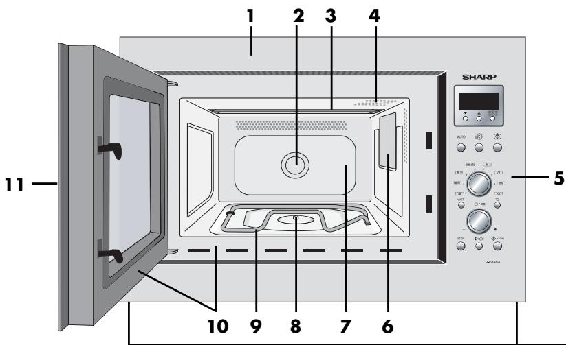 SHARP R-82FBST - GERÄT/FOUR/OVEN/FORNO/HORNO - 1