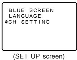 SHARP 27C240 - Channel Setting - 3
