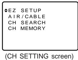 SHARP 27C240 - Channel Setting - 5