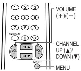 SHARP 27C240 - Parent Control (V-CHIP Operation) (Continued) - 1