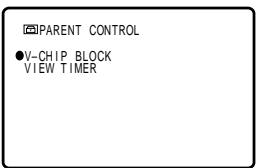 SHARP 27F541 - Parent Control (V-CHIP Operation) (Continued) - 6