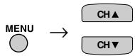 SHARP 27F541 - Channel Setting - 1