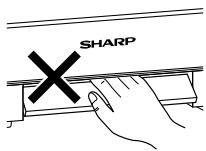 SHARP 27F541 - Caution: - 3