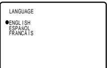 SHARP 27F541 - Language - 8
