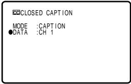 SHARP 27F541 - ● How to set CLOSED CAPTION - 8
