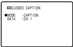 SHARP 27F541 - ● How to set CLOSED CAPTION - 12