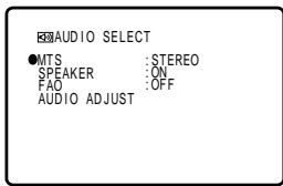 SHARP 27F541 - FAO (Fixed Audio Output) - 4