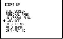 SHARP 27F541 - Language - 6