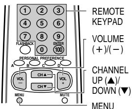 SHARP 27F541 - Parent Control (V-CHIP Operation) (Continued) - 1