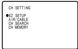 SHARP 27F541 - Channel Setting - 6