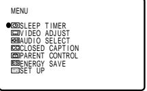 SHARP 27F541 - Sleep Timer - 2