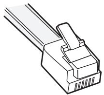 LEXMARK MX310DN,  MX410DE,  MX310 - Scenario 5 : Pays ou régions où les prises murales et fiches téléphoniques sont différentes. - 1