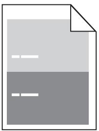 LEXMARK MX310DN,  MX410DE,  MX310 - Des défauts répétés apparaisent sur les impressions - 1