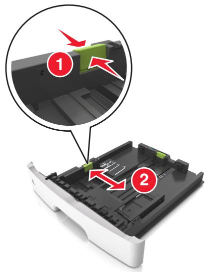 LEXMARK MX310DN,  MX410DE,  MX310 - Chargement des tiroirs - 3