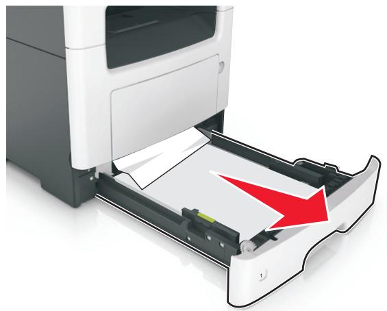LEXMARK MX310DN,  MX410DE,  MX310 - [x]-bourrage papier, ouvre le tiroir [x]. [24y.xx] - 1