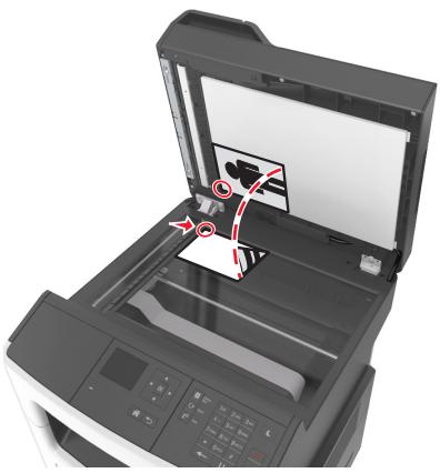 LEXMARK MX310DN,  MX410DE,  MX310 - Vitre du scanner - 1
