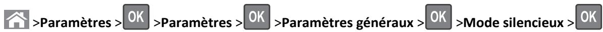 LEXMARK MX310DN,  MX410DE,  MX310 - Réduction du bruit de l'imprimante - 1