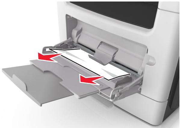 LEXMARK MX310DN,  MX410DE,  MX310 - [x]-bourrage papier, dégagez le dispositif d'alimentation manuelle. [25y.xx] - 1