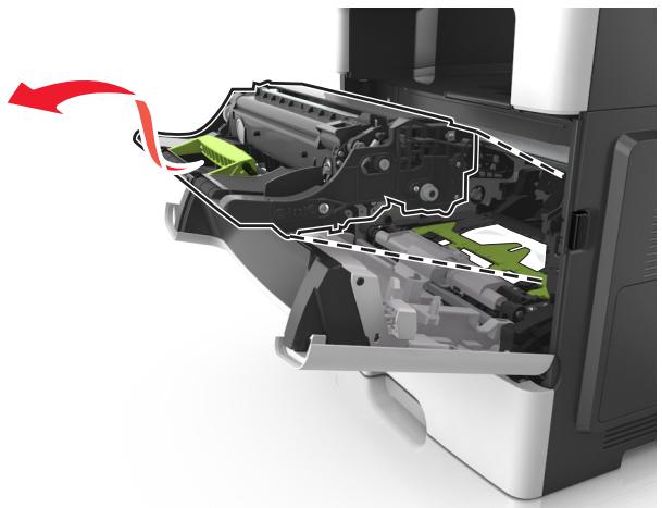 LEXMARK MX310DN,  MX410DE,  MX310 - [x]-bourrage papier, ouvre la porte avant. [20y.xx] - 4