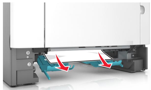 LEXMARK MX310DN,  MX410DE,  MX310 - [x]-bourrage papier, retirez le tiroir 1 pour-retirer le papier coince dans le dispositif recto verso. [23y.xx] - 4