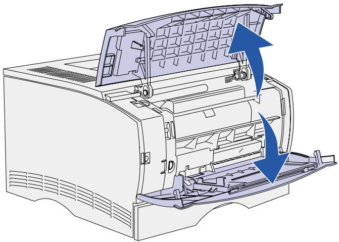 LEXMARK T420 - Entfernen der seitlichen Abdeckung - 1
