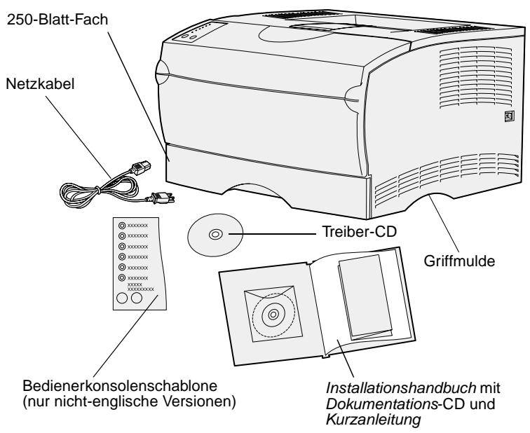 LEXMARK T420 - Schritt 1: Auspacken des Druckers - 1