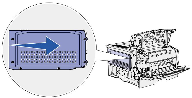LEXMARK T420 - Wiederanbringen der Abschirmung - 1