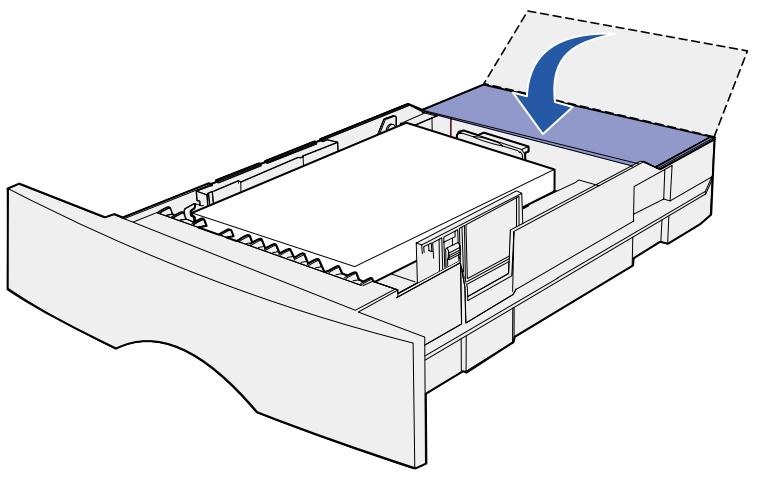 LEXMARK T420 - Einlagen von Druckmedien in die Fächer - 8