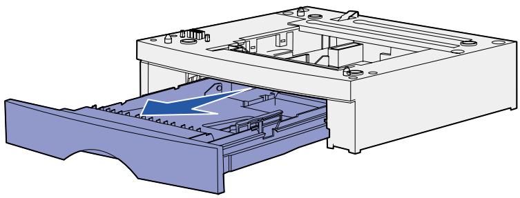 LEXMARK T420 - Schritt 2: Aufstellen der optionalen Zuführung - 1