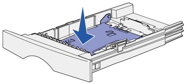 LEXMARK T420 - Einlagen von Druckmedien in die Fächer - 3