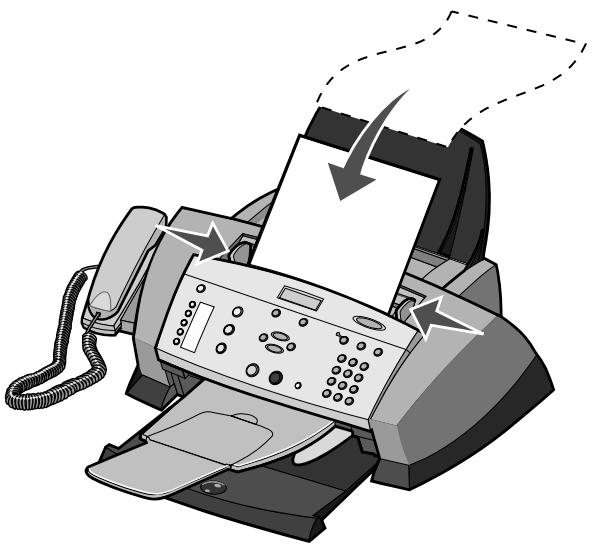 LEXMARK X4250 - Einlagen eines Originaldokuments in den automatischen Dokumenteinzug (ADF) - 1