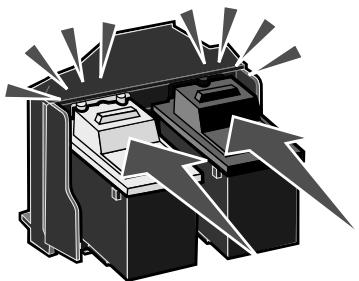 LEXMARK X4250 - Austauschen der Druckkassetten - 6