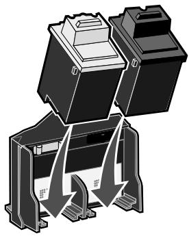 LEXMARK X4250 - Austauschen der Druckkassetten - 5
