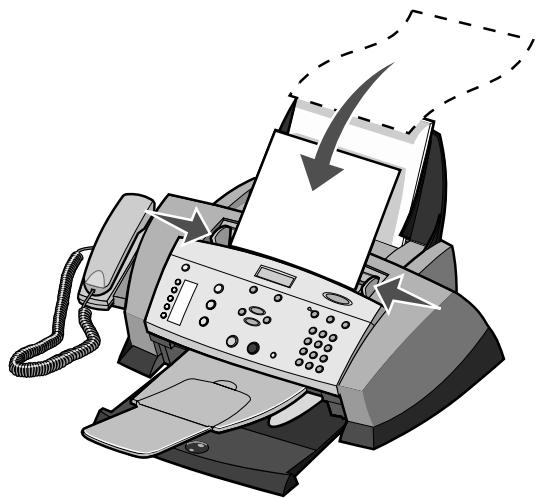 LEXMARK X4250 - Kopieren mit dem Bedienfeld und dem automatischen Dokumenteinzug - 1