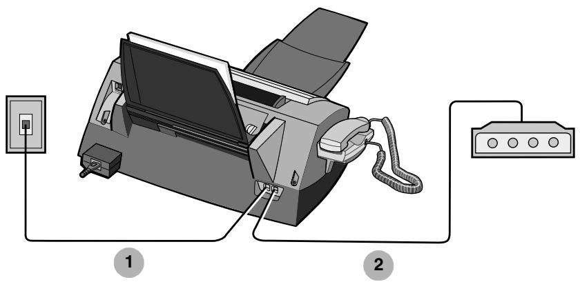 LEXMARK X4250 - Multifunktionsgerät mit Telefonhörer - 1