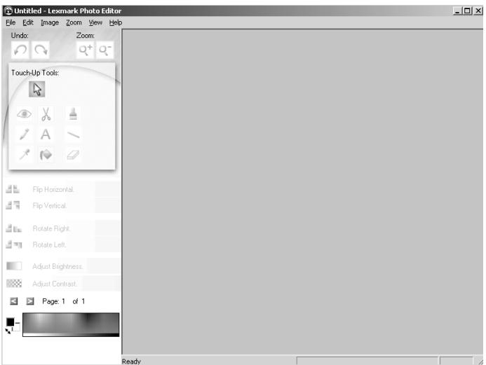 LEXMARK X4250 - Verwenden des Lexmark 4200 Series Fotoeditors - 1