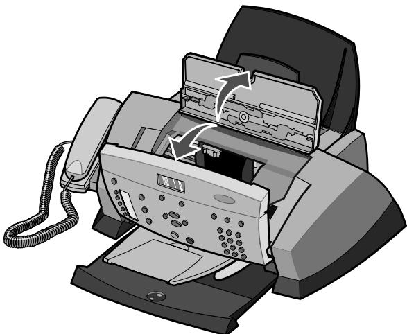 LEXMARK X4250 - Papierstau - 1