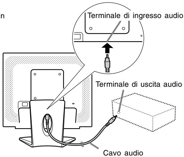 SHARP LL-172A/172G - Collegare il cavo audio, accessorio - 1