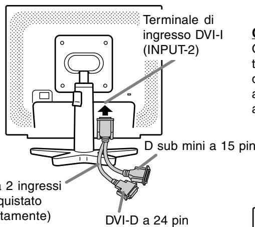 SHARP LL-172A/172G - Per il collegamento usare un cavo a 2 ingressi, venduto separatamente [LL-172G] - 1