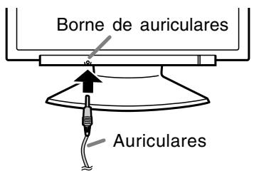 Borne de auriculares Auriculares