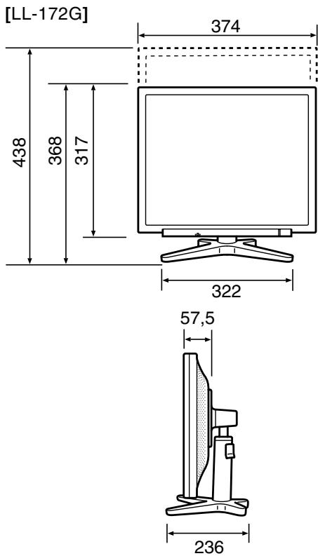 SHARP LL-172A/172G - Hinweis: - 1