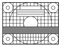 SHARP LL-172A/172G - Visualizzazione del monoscopio (per Windows) - 1