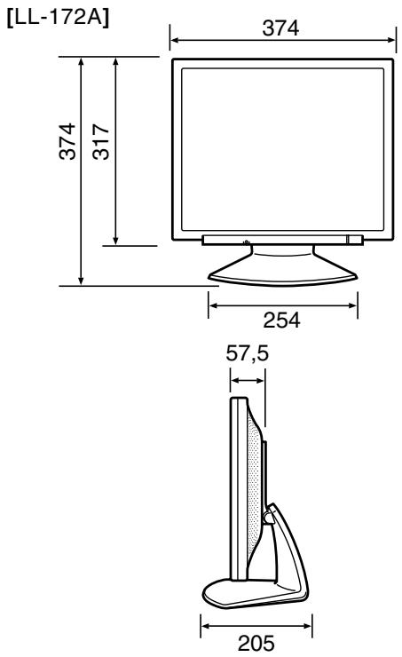 SHARP LL-172A/172G - Specifiche - 1