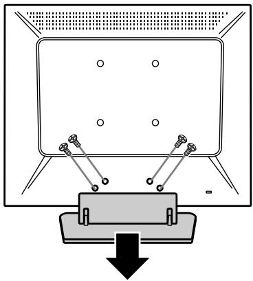 SHARP LL-T15A4 - Instructions relatives à l'installation d'un bras conforme VESA - 1