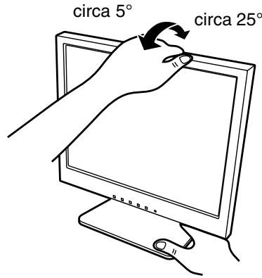 SHARP LL-T15A4 - Regolazione dell'angolazione - 1