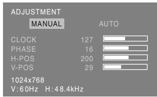 SHARP LL-T15A4 - Réglage de l'image sur le moniteur et du volume des haut-parleurs - 1
