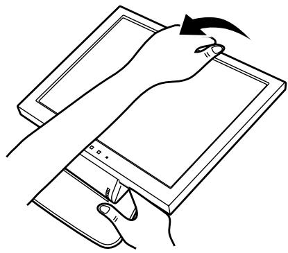 SHARP LL-T15A4 - Relevage du moniteur - 1