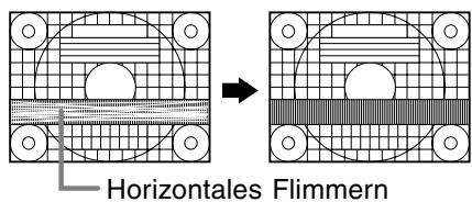 Horizontales Flimmern