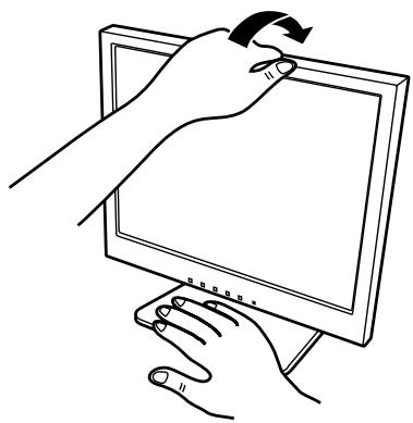 SHARP LL-T15A4 - Repliement du moniteur - 1